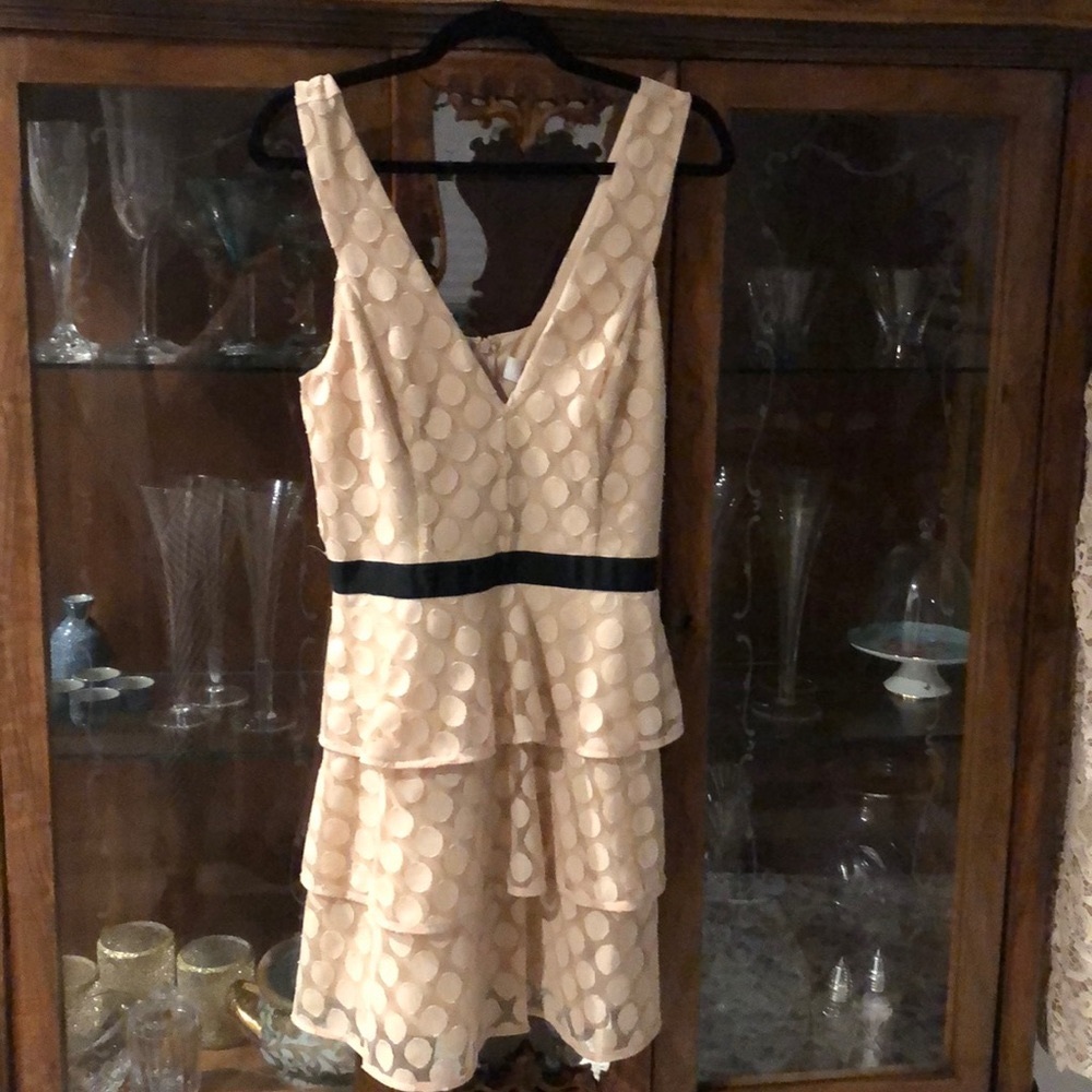 Mini dress by Shilla in nude